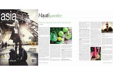 Ebru Şinik - Asia Spa Dergisi Kasım 2015