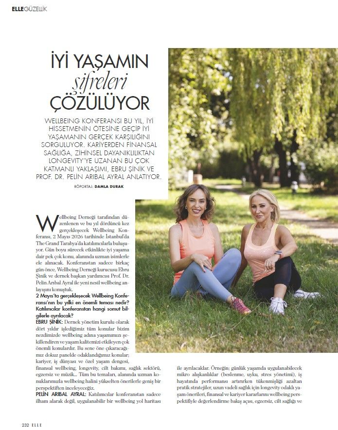 ELLE Dergisi Mayıs 2026 Röportaj Sayfası 1