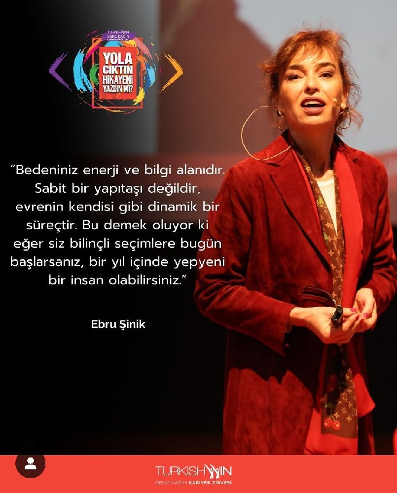 TurkishWIN Kariyer Zirvesi 2025 Yeditepe Üniversitesi: Ebru Şinik konuşması